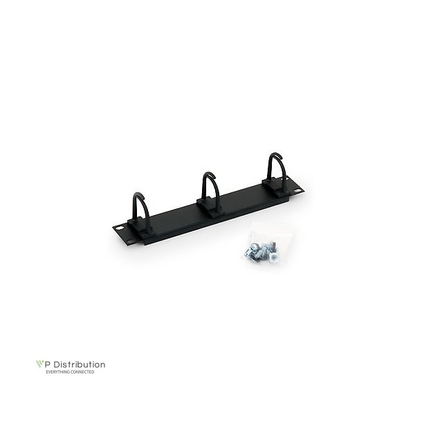 Triton 10" Cable Management Panel 1U, Black