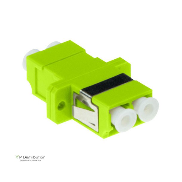 ACT Fiber optic LC-LC duplex adapter multimode OM5