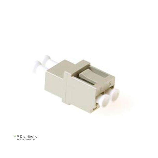 ACT Fiber optic LC duplex adapter multimode square