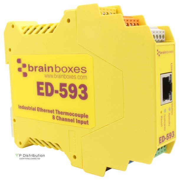 Brainboxes Ethernet to 8 Channel Thermocouple Input