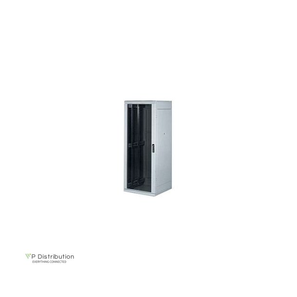 Triton 19" Network Cabinet 18U, 800X1000Mm, Glass Door, Grey