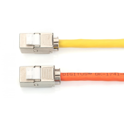 CAT 6A compact body Keystone Module, shielded, tool free connection