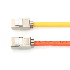 CAT 6A compact body Keystone Module, shielded, tool free connection