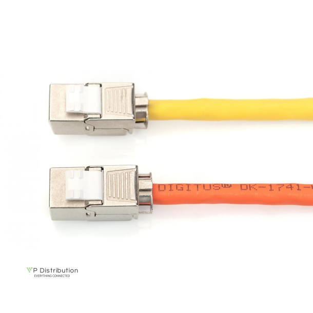 CAT 6A compact body Keystone Module, shielded, tool free connection
