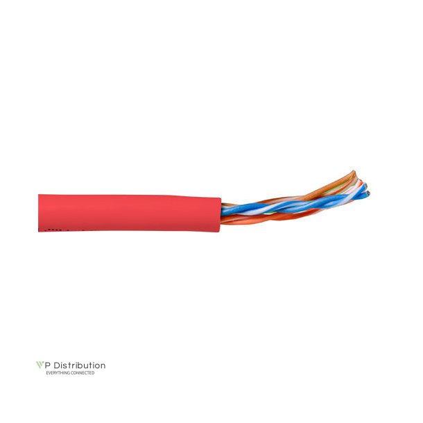 ACT CAT5E U/UTP stranded patch red 305 m