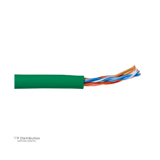 ACT CAT5E U/UTP stranded patch green 305 m