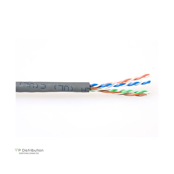 ACT CAT6 U/UTP stranded patch grey 305 m