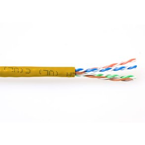 ACT CAT6 U/UTP stranded patch yellow 305 m