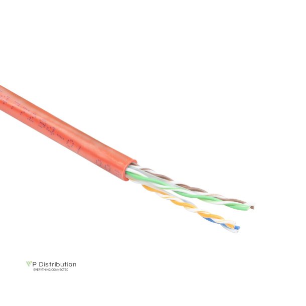 ACT CAT6A U/UTP PVC patch 305 m red