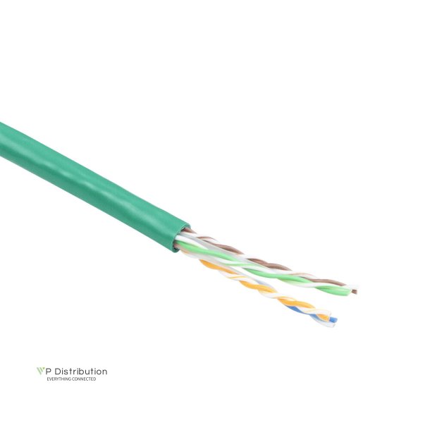 ACT CAT6A U/UTP PVC patch 305 m green