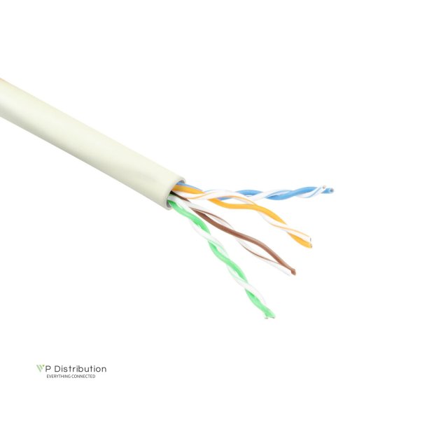 ACT CAT6 U/UTP stranded patch ivory 500 m