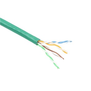 ACT CAT6 U/UTP stranded patch green 100 m