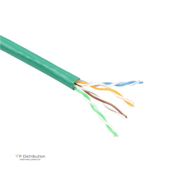 ACT CAT6 U/UTP stranded patch green 100 m