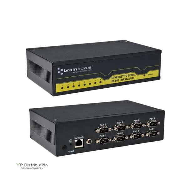 Brainboxes Ethernet 8 Port RS422/485