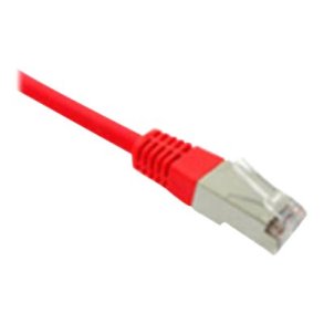 Black Box CAT6A S/FTP PATCH CABLE RED 2M