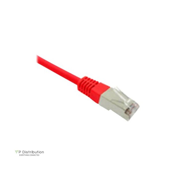 Black Box CAT6A S/FTP PATCH CABLE RED 2M