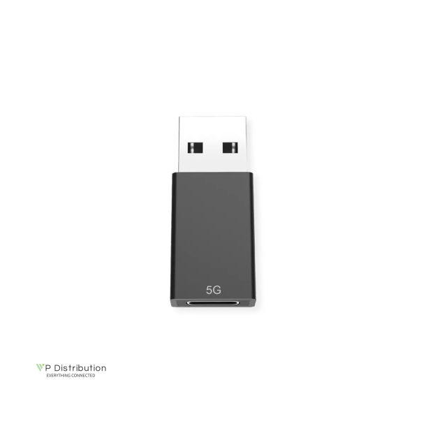 ROLINE USB3.2 Gen1 Adapter,  C - A, F/M, Aluminium