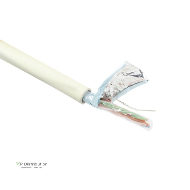 ACT CAT5E F/UTP LSZH stranded patch ivory 100 m