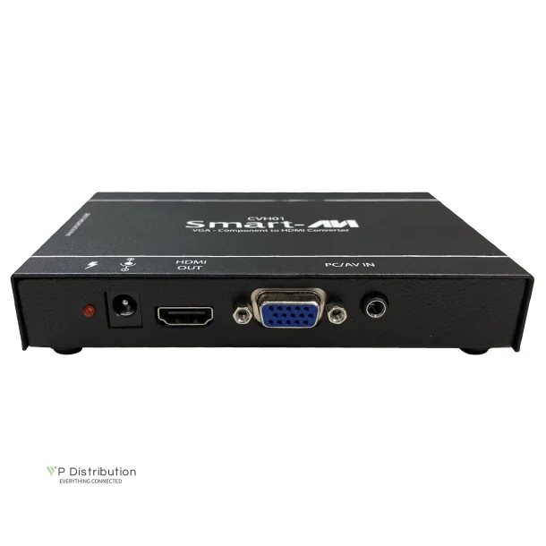 SmartAVI VGA VIDEO and Audio to HDMI Converter; Includes: [V2V-CVH-01, PS5VDC2A]