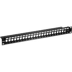 Trendnet 24-Port Blank Keystone 1U Shielded Patch Panel
