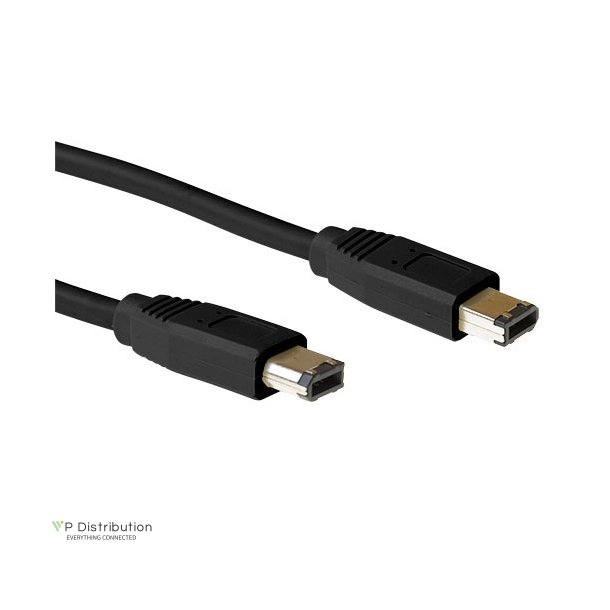 ACT Firewire IEEE1394 connection cable 6-pin male - 6-pin male   1,80 m