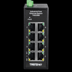 Trendnet 8-Port Industrial Fast Ethernet DIN-Rail Mini Switch