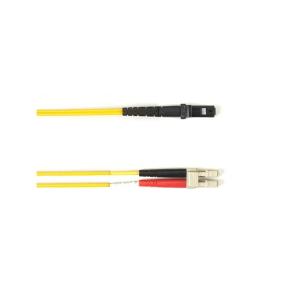 Black Box SM FO PATCH CABLE DUPLX, PVC, YL, LCMT