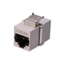 VALUE IN-LINE Coupler, RJ45-RJ45 C6A STP , short