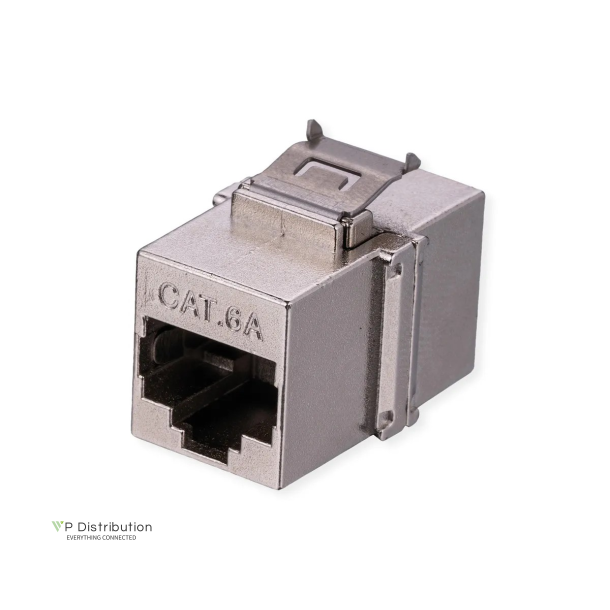 VALUE IN-LINE Coupler, RJ45-RJ45 C6A STP , short