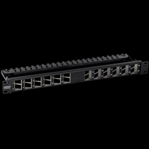 Trendnet 24-Port Blank Angled Keystone Shielded 1U Patch Panel