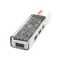 ROLINE USB3.2 Gen1 Hub 4x USB-A Ports, USB A+C Cable