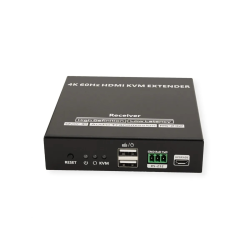 VALUE HDMI KVM Extender IPCOLOR over IP, 4K60Hz, 120m