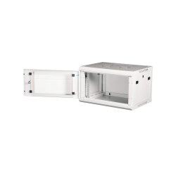 ROLINE 19" Wall Cabinet Basic Plus 6 U 600x450 BxT grey