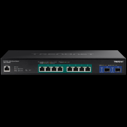 Trendnet 10-Port 2.5G Web Smart PoE+ Switch with 10G SFP+ Slots