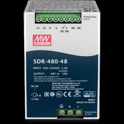 Trendnet 48V 480W Output Industrial DIN-Rail Power Supply