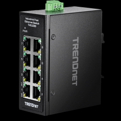 Trendnet 8-Port Industrial Fast Ethernet DIN-Rail Mini Switch