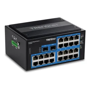 Trendnet 26-Port Hardened Industrial Gigabit DIN-Rail Switch