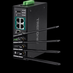 Trendnet Industrial AC1200 Wireless Gigabit PoE+ Router