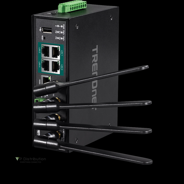 Trendnet Industrial AC1200 Wireless Gigabit PoE+ Router