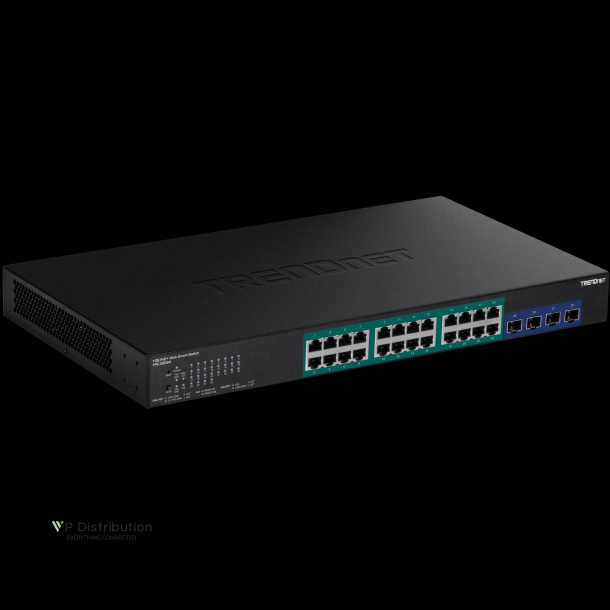 Trendnet 28-Port Gigabit Web Smart PoE+ Switch with 10G SFP+ slots