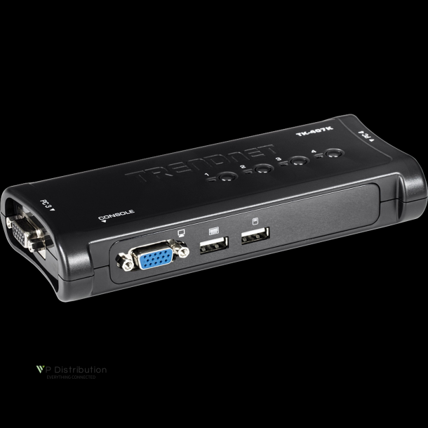 Trendnet 4-Port USB KVM Switch Kit
