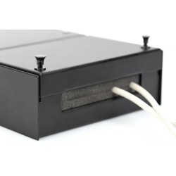 Consolidation Point Box, 6 ports Keystone modules with smart cable manager