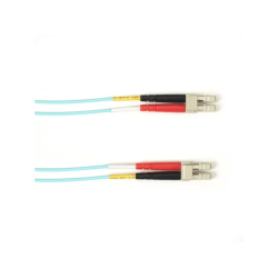 Black Box OM4 50/125 M/M LC-LC PATCH CABLE AQUA 1M