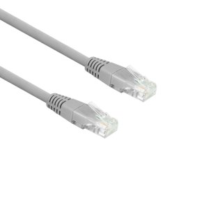 Eminent Grey 1.5 meter U/UTP CAT6 patch cable with RJ45 connectors