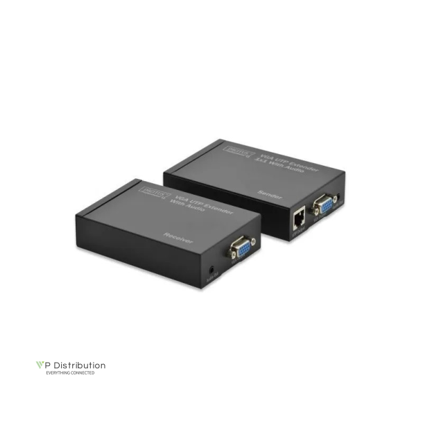 Digitus VGA Extender over UTP, Set max. 1920x1200, signal extended by 300m,  0-70C