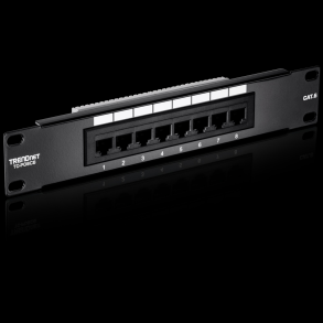 Trendnet 8-Port Cat. 6 Unshielded Patch Panel (10