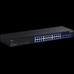 Trendnet 24-Port Gigabit Switch with 2 x 10G SFP+ Slots