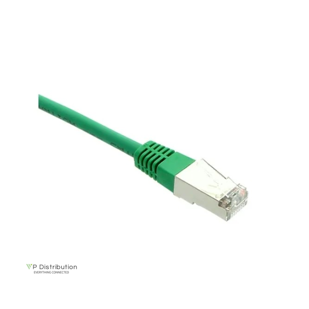 Black Box CAT5E F/UTP LSZH GREEN 0.5M
