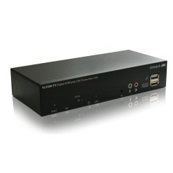 SmartAVIDVI-I (DVI/VGA), Single-Head, Audio, USB, IR, CAT5e/6 or LAN Extender. Includes: [KLX-TX500, KLX-RX500, 2 X (PS5VD3A-wllmt)]