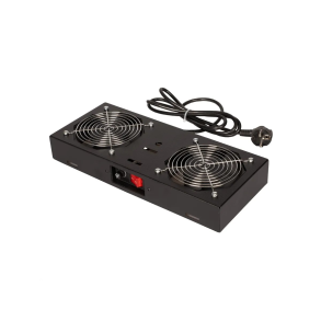 ROLINE Fan unit with 2 fans for 19